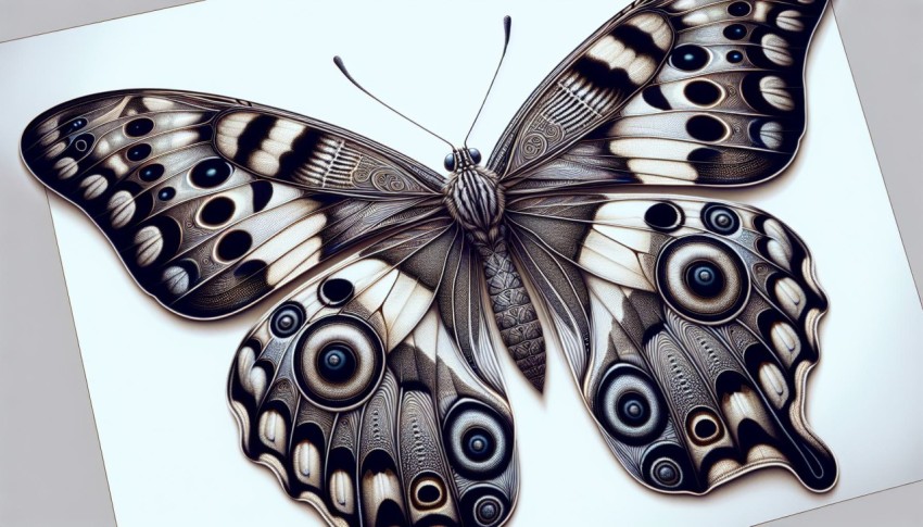 Photograph the intricate patterns on a butterfly's wings up close 5