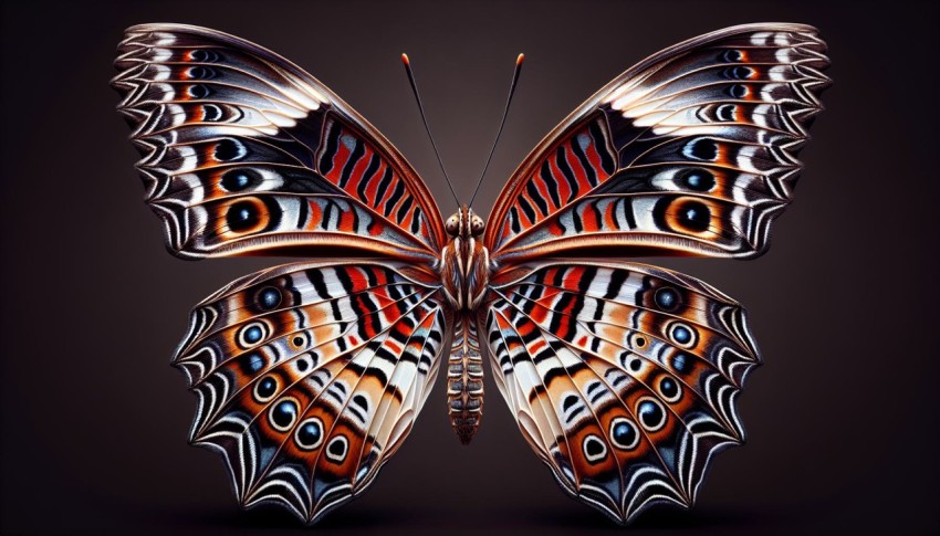 Photograph the intricate patterns on a butterfly's wings up close 6