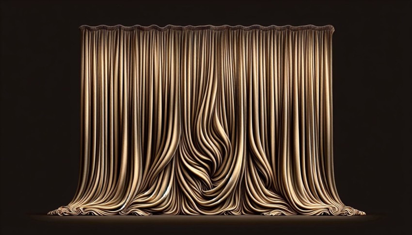 Capture the cascading folds of a velvet curtain 7