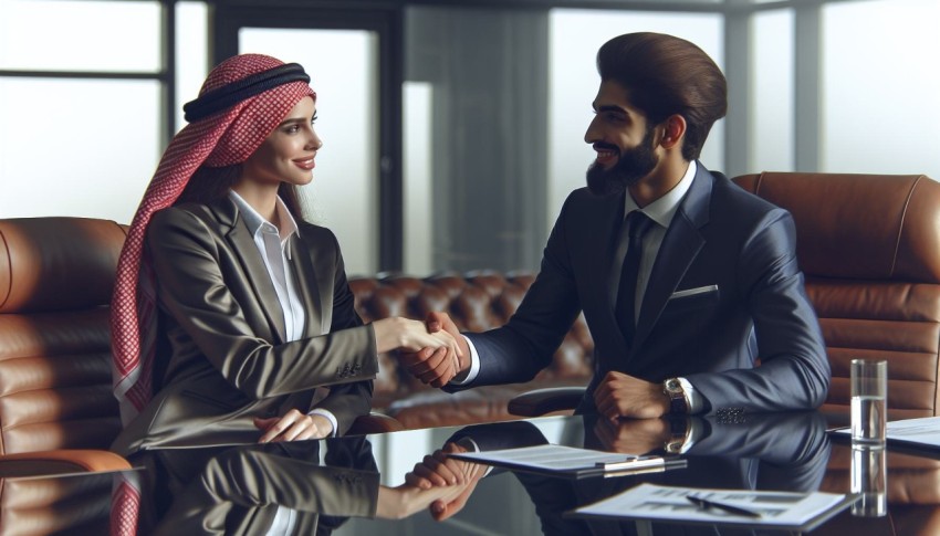 Photograph a handshake between two business people closing a deal 10