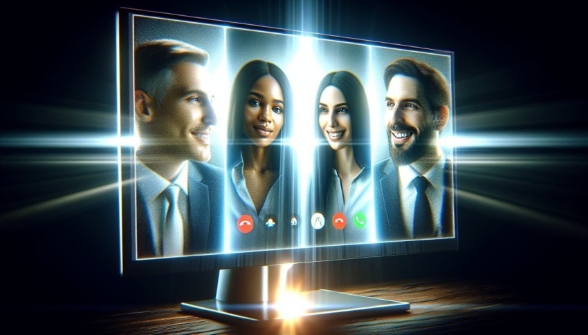 Zoom into a crystal clear video call on a high resolution display 2