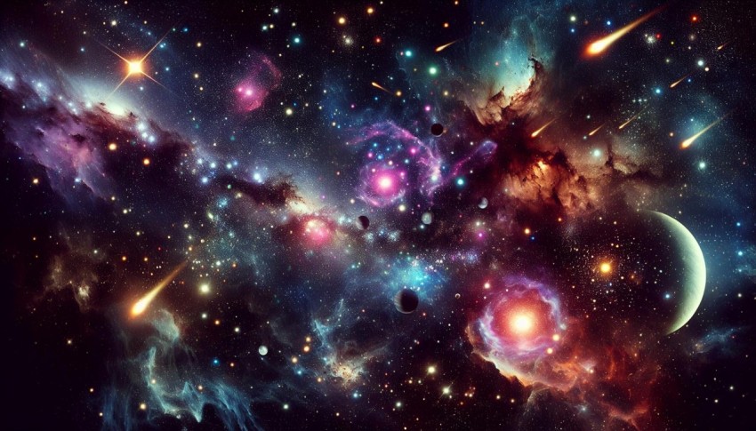 Infinity’s Canvas  The Artistic Depths of Outer Space