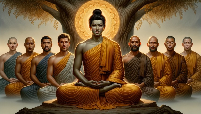 The history of the Buddha during the Buddhist era.