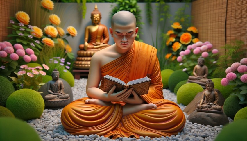 Becoming a monk is something that men should do for their families.