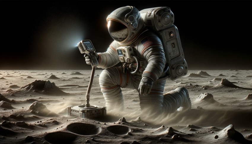 Humans monitor lunar dust because it poses a serious threat to humans.