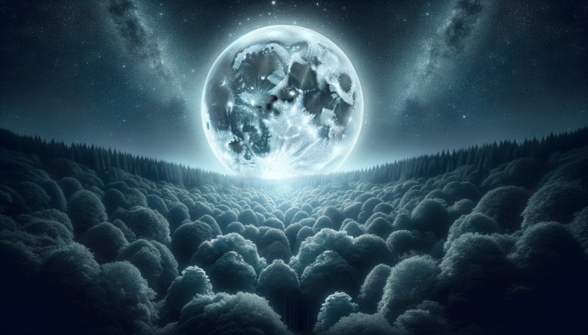 The Wolf and the Moon – A Lunar Tale, where the wolf howls under the moon's glow.