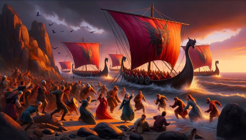 The Viking Age and Norse Exploration, when Norsemen sailed across oceans to discover new lands.