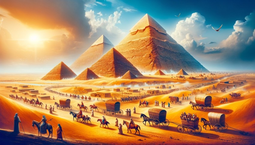 Ancient Egypt: The Age of Pharaohs, marked by powerful rulers and lasting achievements.