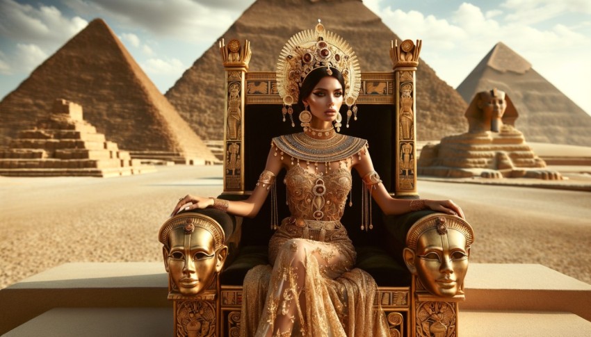 Queen of ancient Egypt.