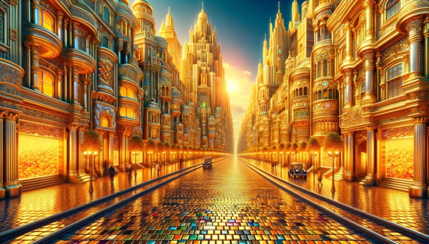 A legendary city associated with gold and endless wealth.