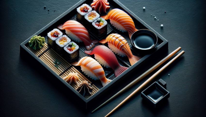 Making sashimi in Japan involves preparing fresh fish or seafood without seasoning or cooking.