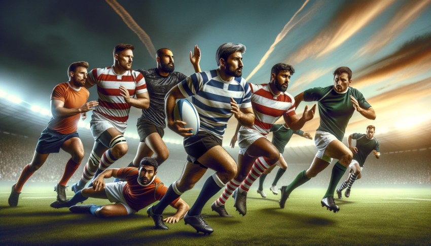 Rugby is a sport that involves high physical contact, and players must have strength and physical endurance.