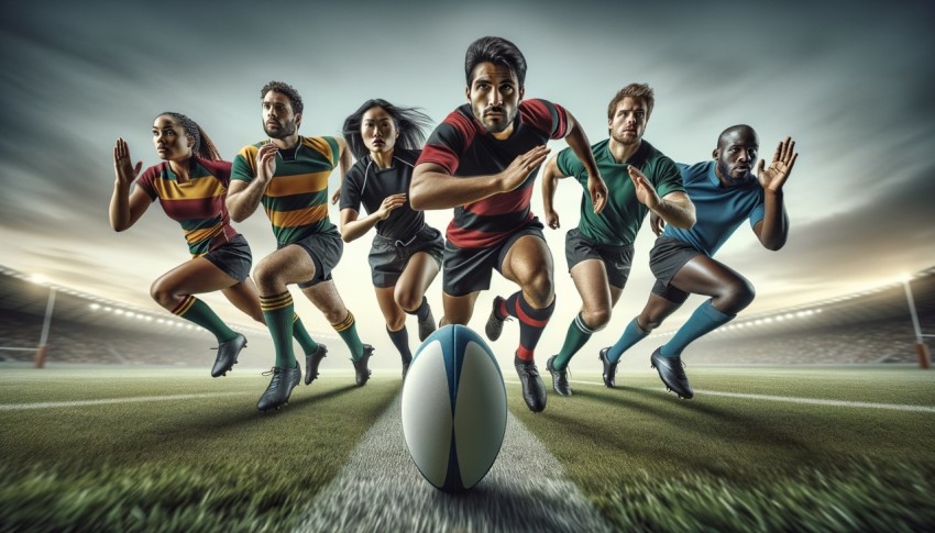 Rugby is a sport that involves high physical contact, and players must have strength and physical endurance.