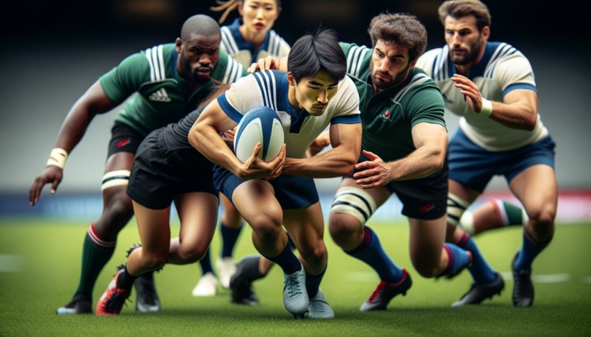 Rugby is a sport that involves high physical contact, and players must have strength and physical endurance.