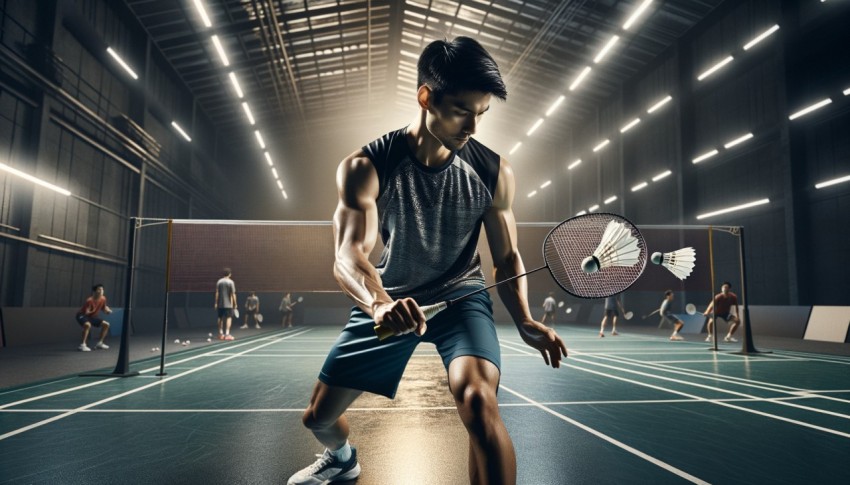 Quick movements and refined technique in hitting badminton balls. Make every second of the competition look amazing.