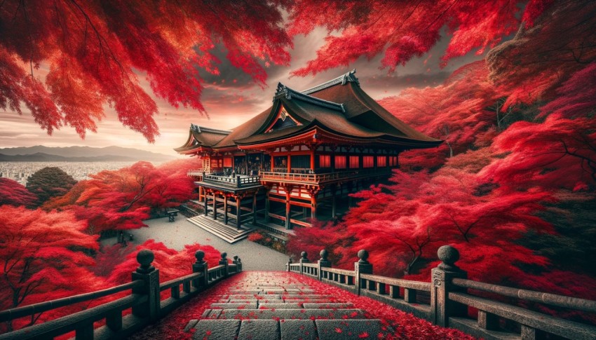 A symbolic view of Japan.