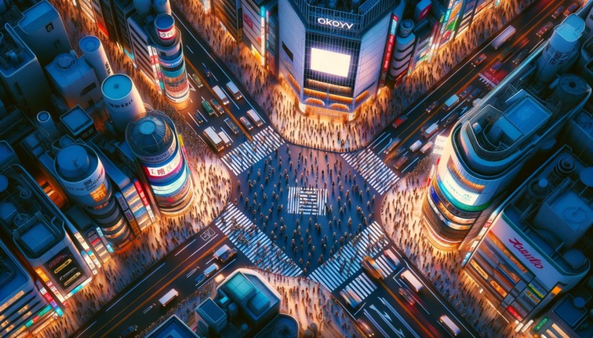 A symbolic view of Japan.