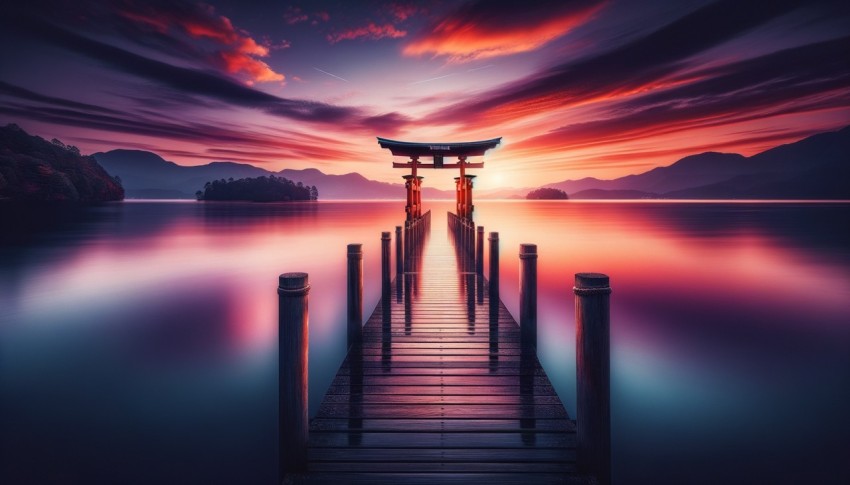 A symbolic view of Japan.