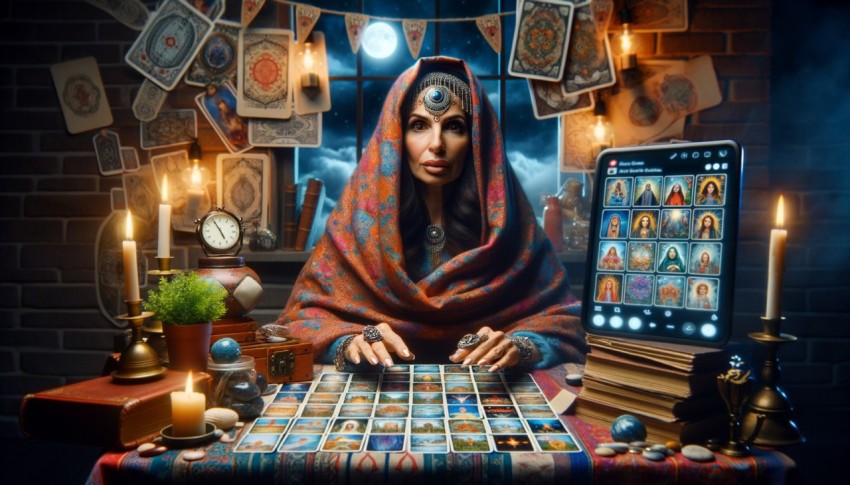 echnology has made it easier for people to access fortune-telling services, with live video readings and AI-based predictions available.