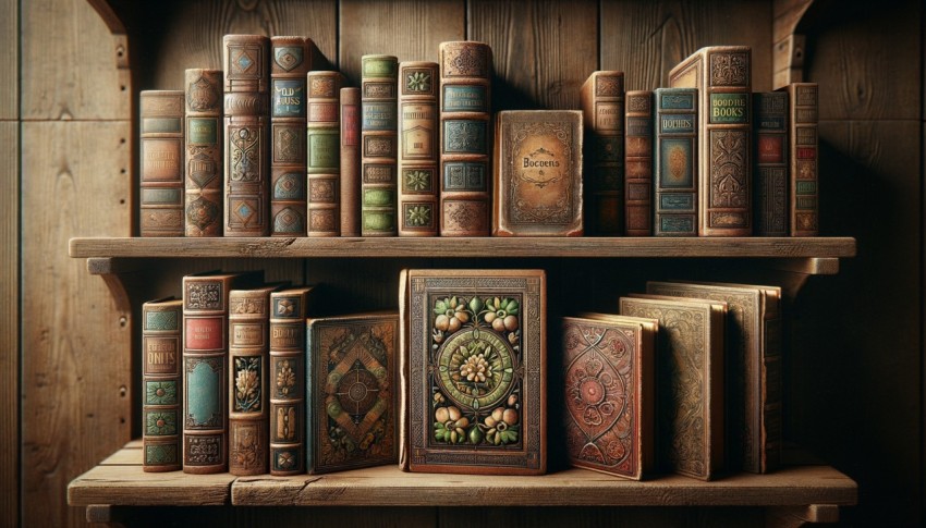 Books used for writing, focusing on ancient and historical styles