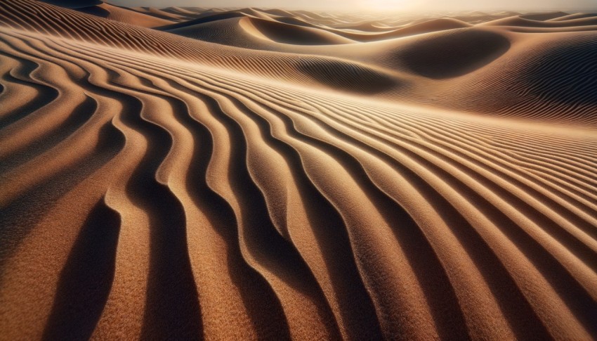 In the middle of the desert during the day from various angles