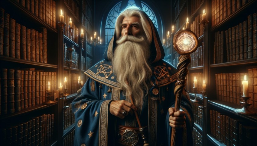 Fantasy novel characters involving magic and heroes