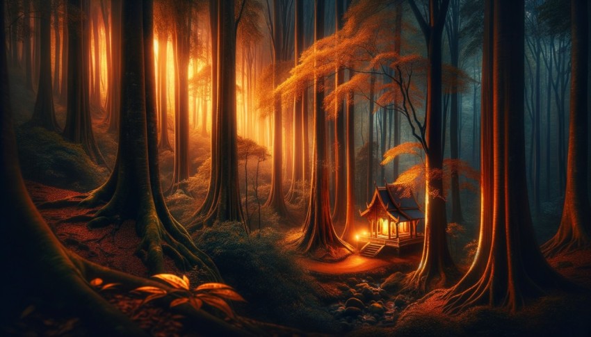 Enchanting and imaginary fantasy locations