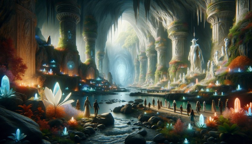 Architecture of a magical city