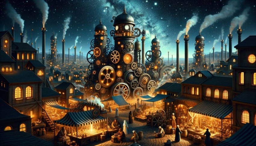 Architecture of a magical city