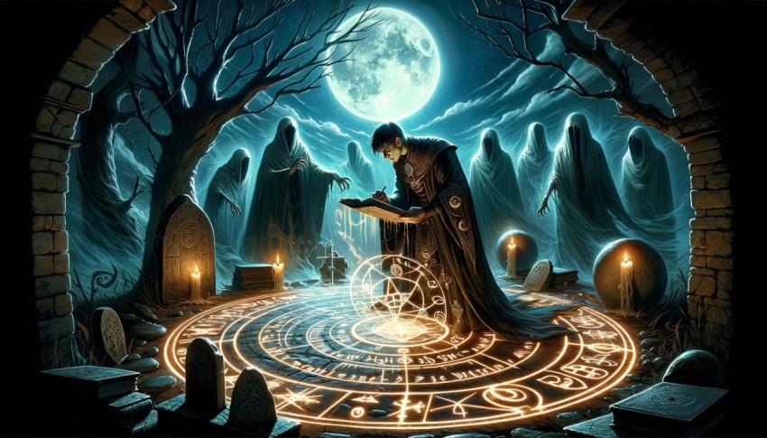 Fairy tale war with magical battles