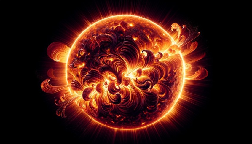 An image of a planet that has been discovered and known for a long time