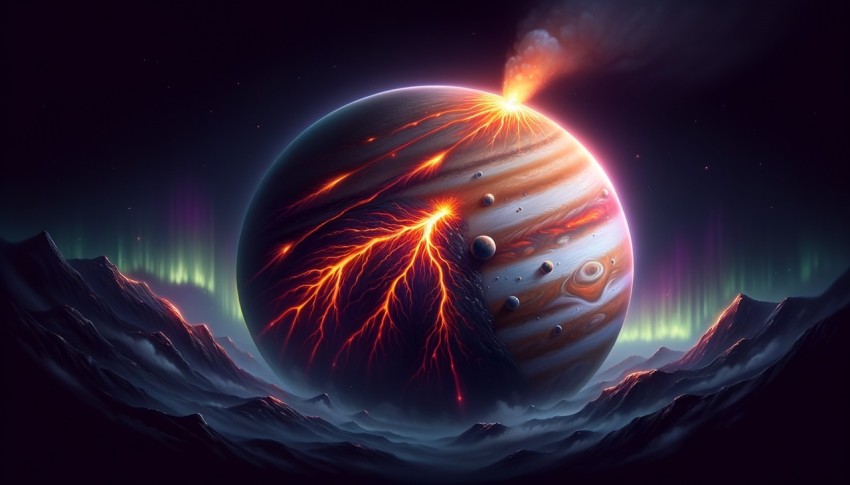 An exploration and discovery of a moon that turned out to be a planet