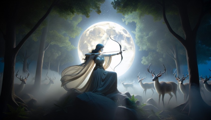 The Olympian gods from Greek mythology and the creation of the world