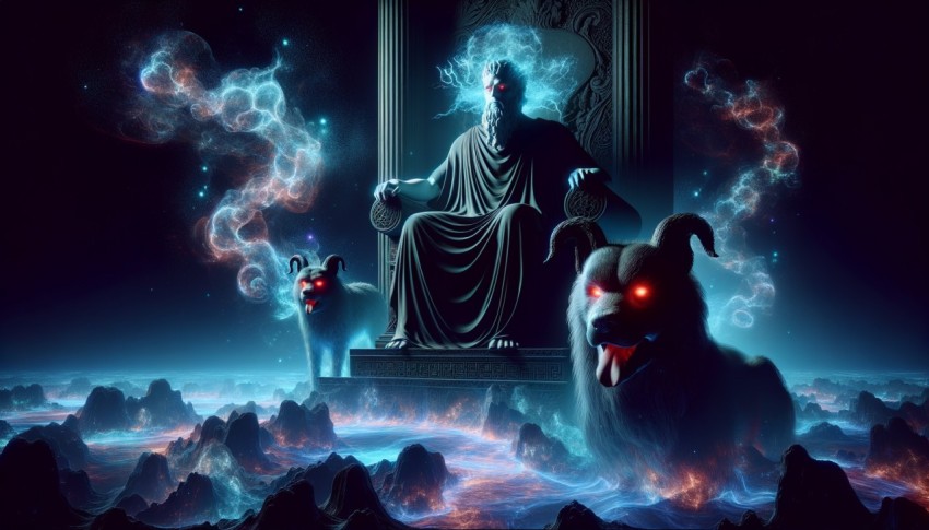 Lesser gods and goddesses known for their domains such as the god of victory