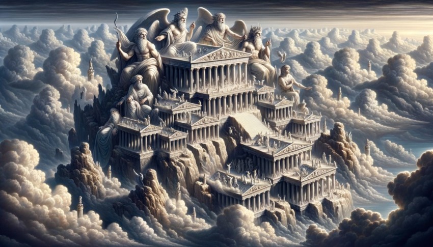 Mythical kingdoms and sacred places from ancient legends