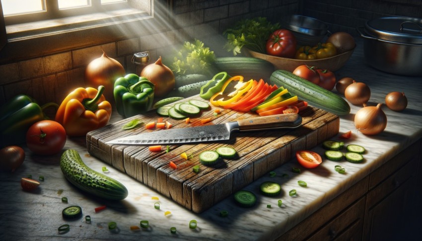 Kitchen utensils and food containers