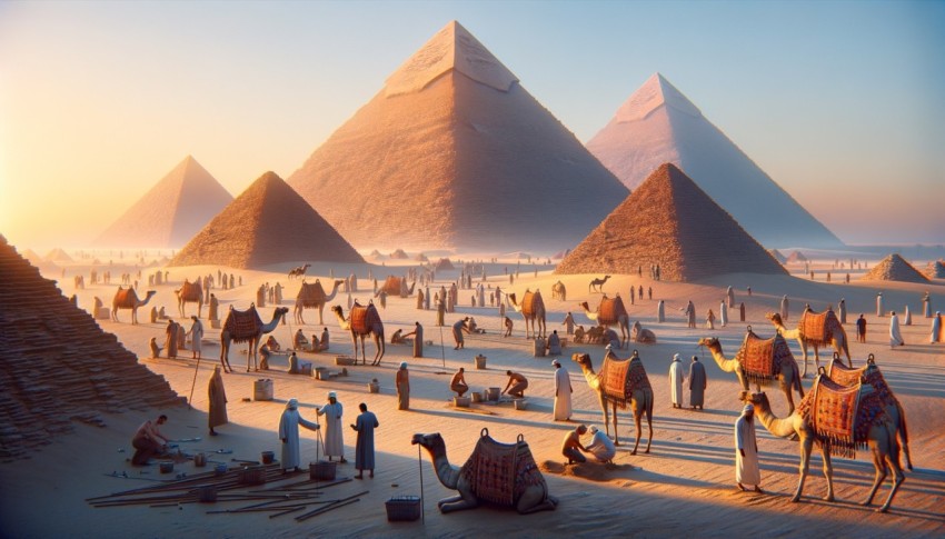 Architecture and structures of ancient cities