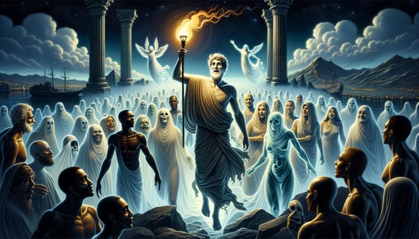 The gods and goddesses in Greek mythology represented the natural forces and emotions that influenced every aspect of human life