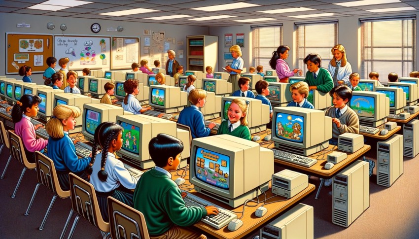 In the 90s, technology and gadgets began to play an important role in our daily lives.