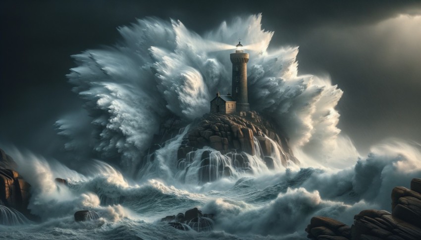 Seas and oceans are large bodies of water covering more than 70% of the earth's surface and are full of a variety of life forms.