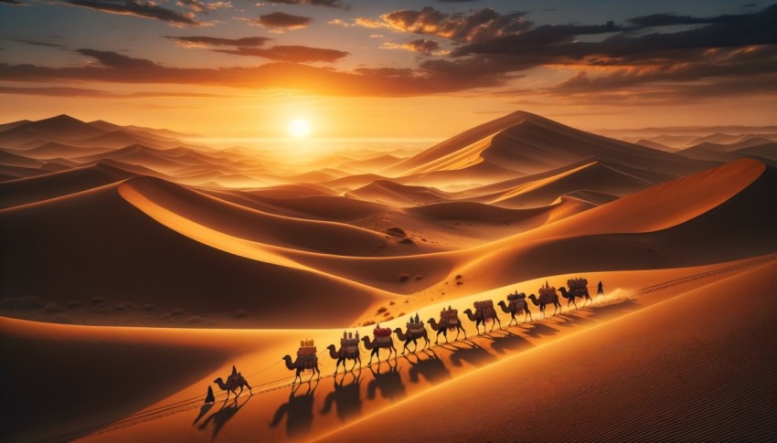 Deserts are sandy and windy areas that are mostly hot and dry, but full of beauty and mystery.