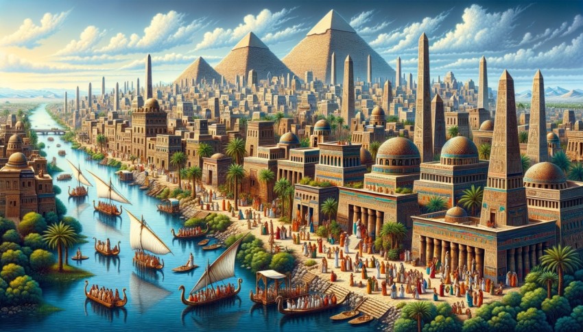 Ancient civilizations are the foundation of modern social, scientific and artistic development.