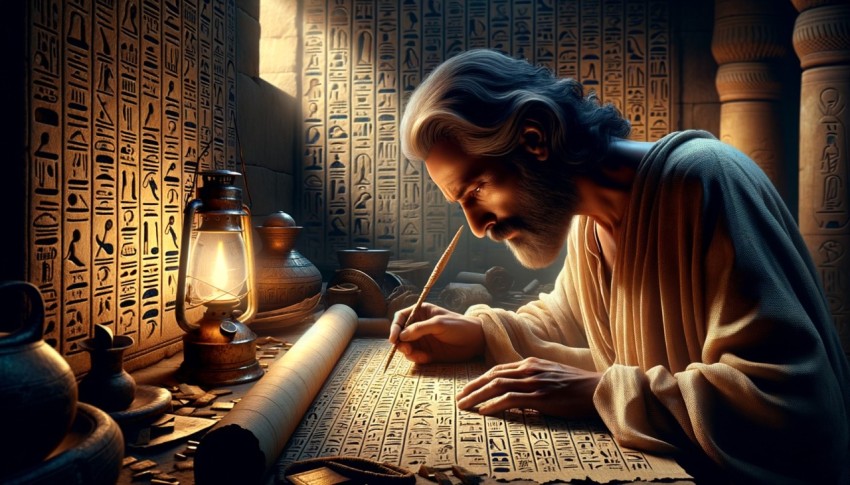 The way of life in ancient times reflects simplicity but is full of wisdom. People lived by farming and hunting.