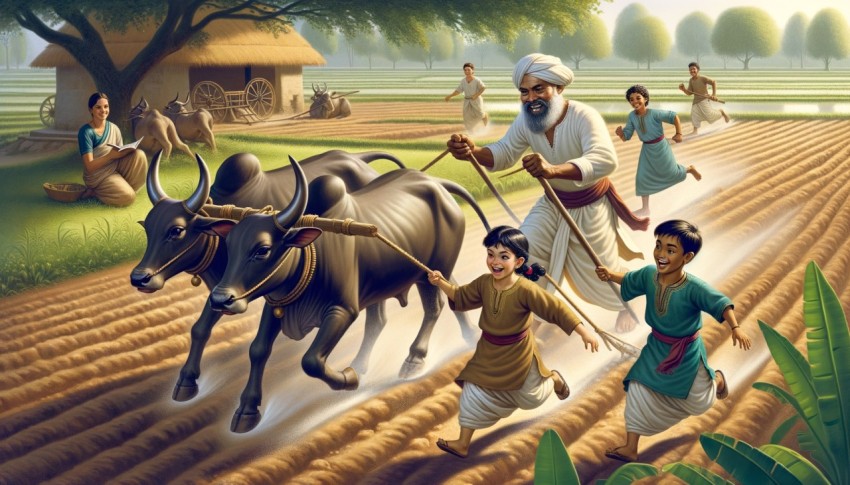 The way of life in ancient times reflects simplicity but is full of wisdom. People lived by farming and hunting.