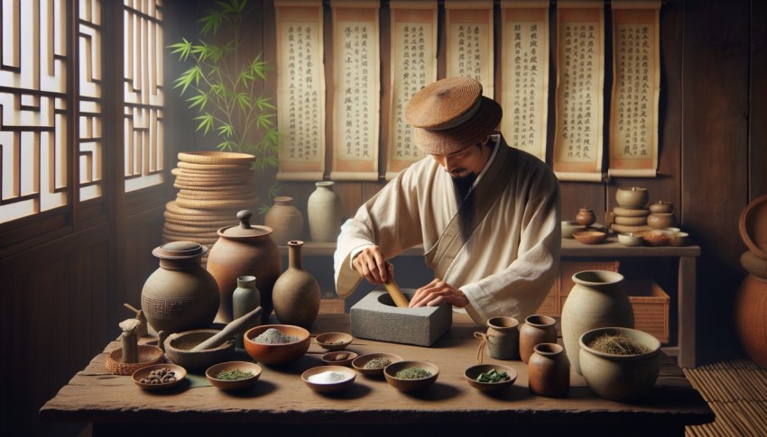 The way of life in ancient times reflects simplicity but is full of wisdom. People lived by farming and hunting.