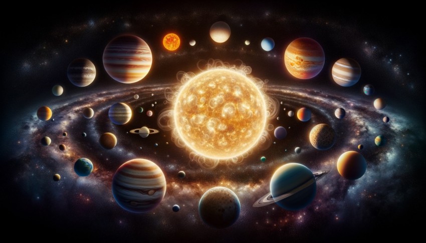 The solar system is the center of the universe discovered by scientists
