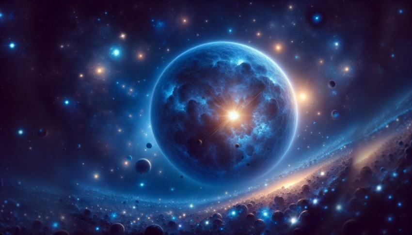 The explosion of a supernova led to the formation of several planets