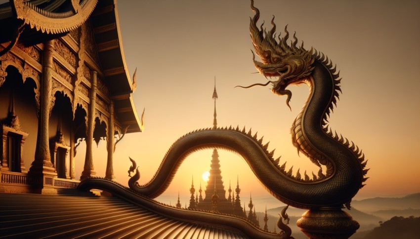Sacred places in Thai fantasy novels