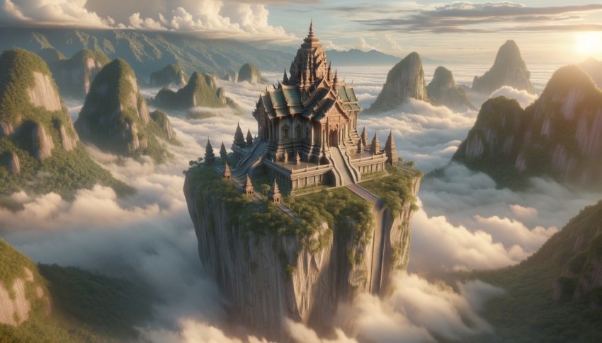 Sacred places in Thai fantasy novels