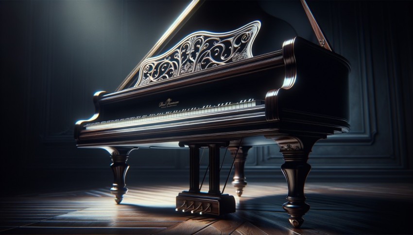 Old model classical musical instruments